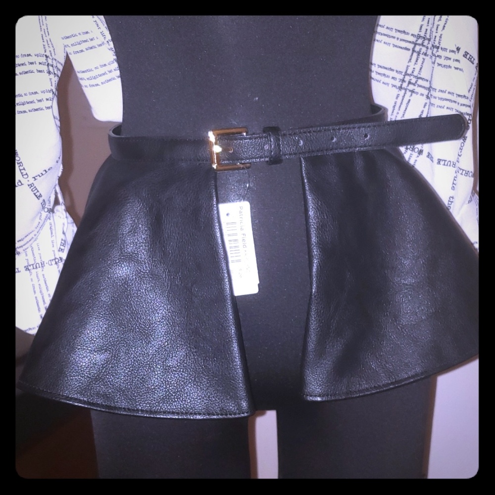 Peplum Belt purchased from Patricia Fields Store